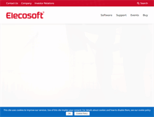 Tablet Screenshot of elecosoft.com